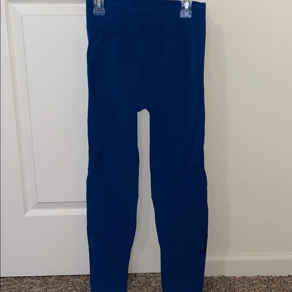 Blue Adidas Leggings